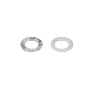 13MM PLASTIC RING WHITE