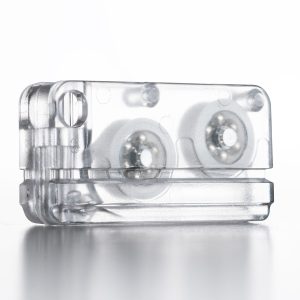 CLEAR WHEELED PULLEY