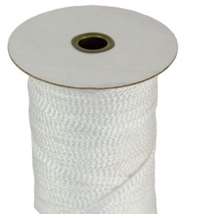 FLAT BRAID CORD WHITE