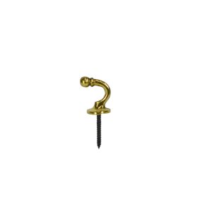 BRASS TIE BACK HOOK